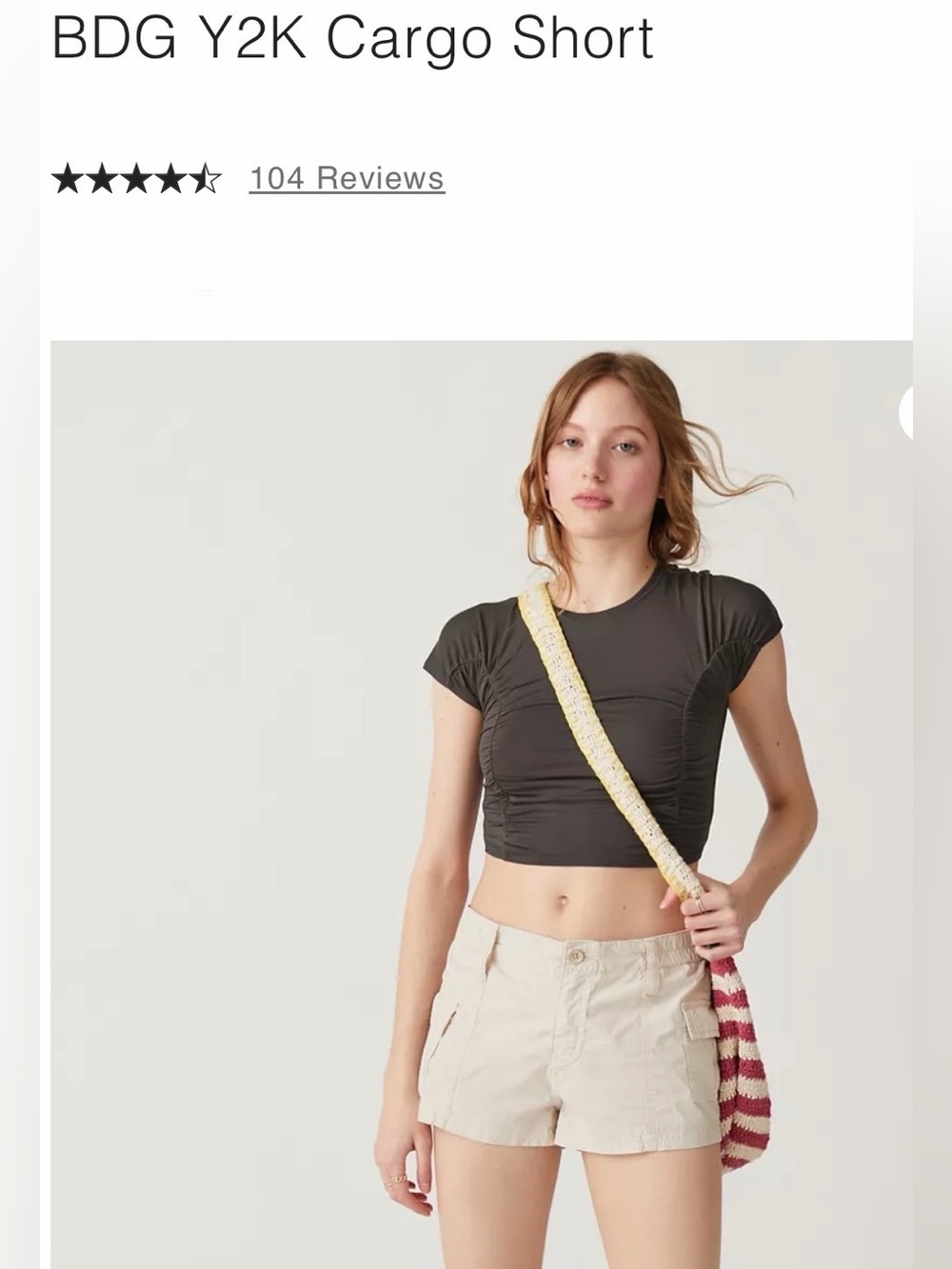 *new* BDG Y2K Cargo Short by Urban Outfitters